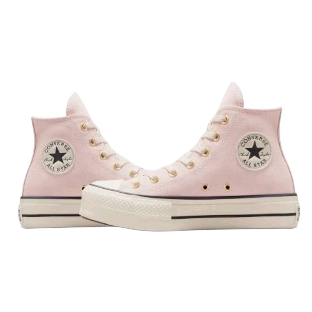 Converse Light Pink High-Top Sneakers